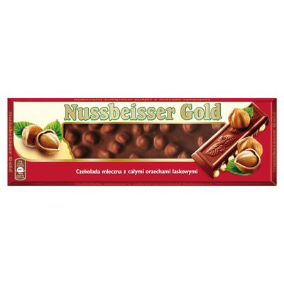 Nussbeisser Milk Chocolate with Whole Hazelnuts 220 G