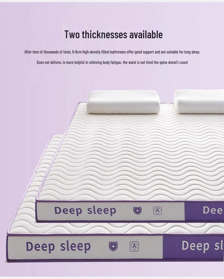 Latex Memory Foam Mattress Soft Pad for Home, Dorm, or Rental Use – Ideal for Single Tatami Beds