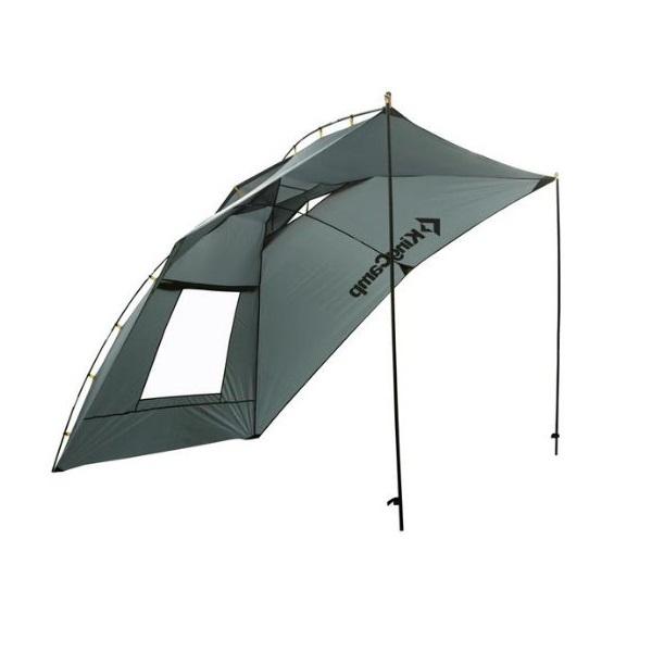 Tenda da campeggio per auto KING CAMP con bussola - Grigio