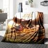 Lord Rings Customize Text Blanket Cozy Personalized Blanket Durable Comfort for Sofa Bed Office Chair Nap Ideal for All Seasons
