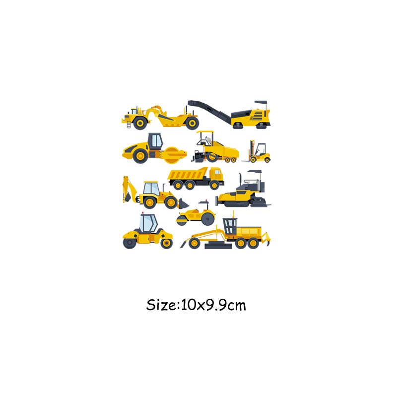 

Наклейки на одежду.набор рисунков автомобилей 10x9.9cm