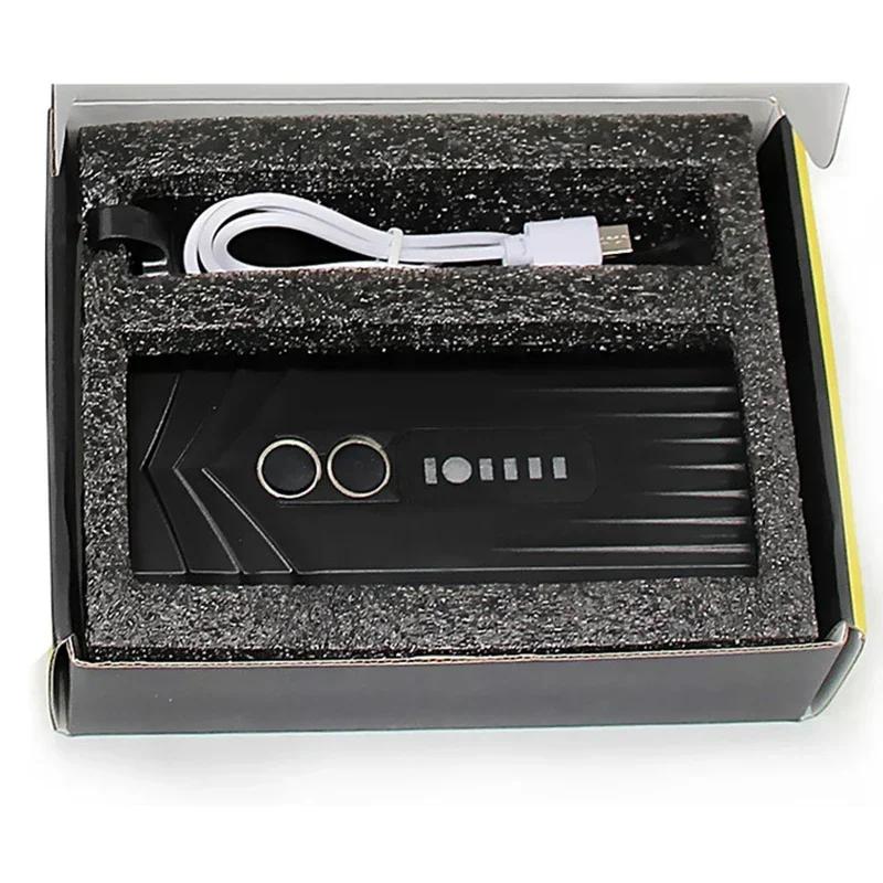 1000LM Fiets LED Voorlicht LED USB Oplaadbaar Slimme Sensor Achterlicht Waterdichte Heldere Zaklamp Veiligheid Fietsverlichting