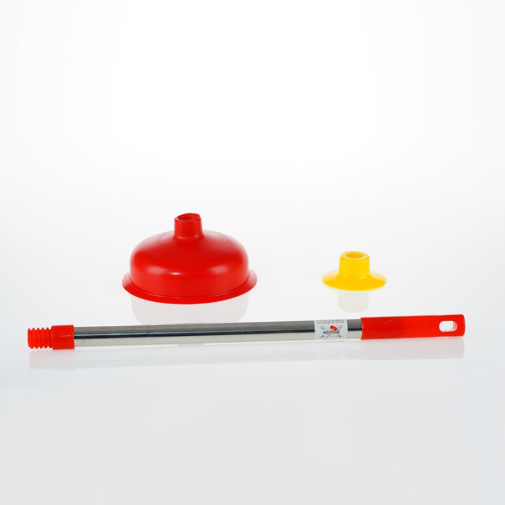 Toilet Plunger - Powerful Household Drain Unclogger for Pipes