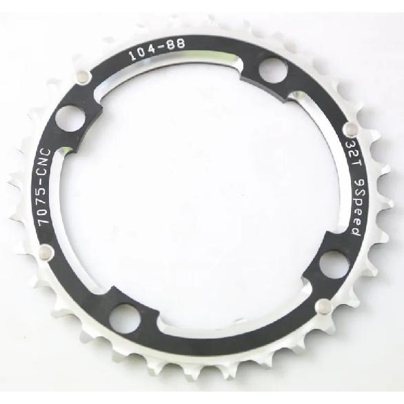 Driveline Black MTB CHAINRING, 32T, 104mm, 38g