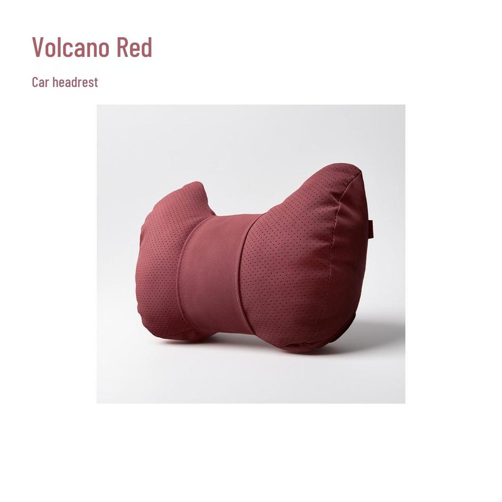 Cute S-Class Car Headrest and Lumbar Support Pillow for Comfort