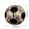 Soccer Ball Colorful Machine Stitched PVC Size 5 Team Training Competition Ready Durable High-Bounce Cool Sports Gift