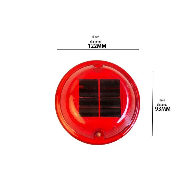 

Brangdy Solar Powered LED Warning Strobe Light
