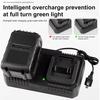 18V 21V 2A/3A Lithium-Batterieladegerät für Makita Bohrmaschine Poliermaschine Rasenmäher Autowaschmaschine Batterieadapter