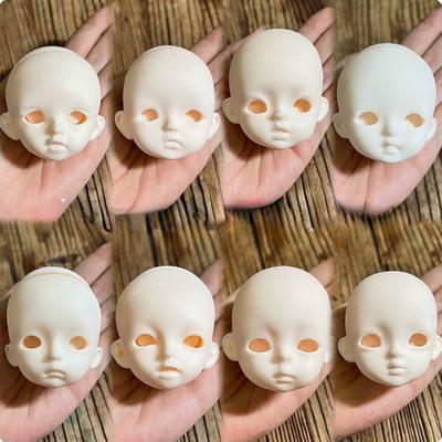 One Pies Head for 30cm Girl Doll 1/6 BJD Acssories with Random Eye 1/6 BJD Acssories Not Include Body