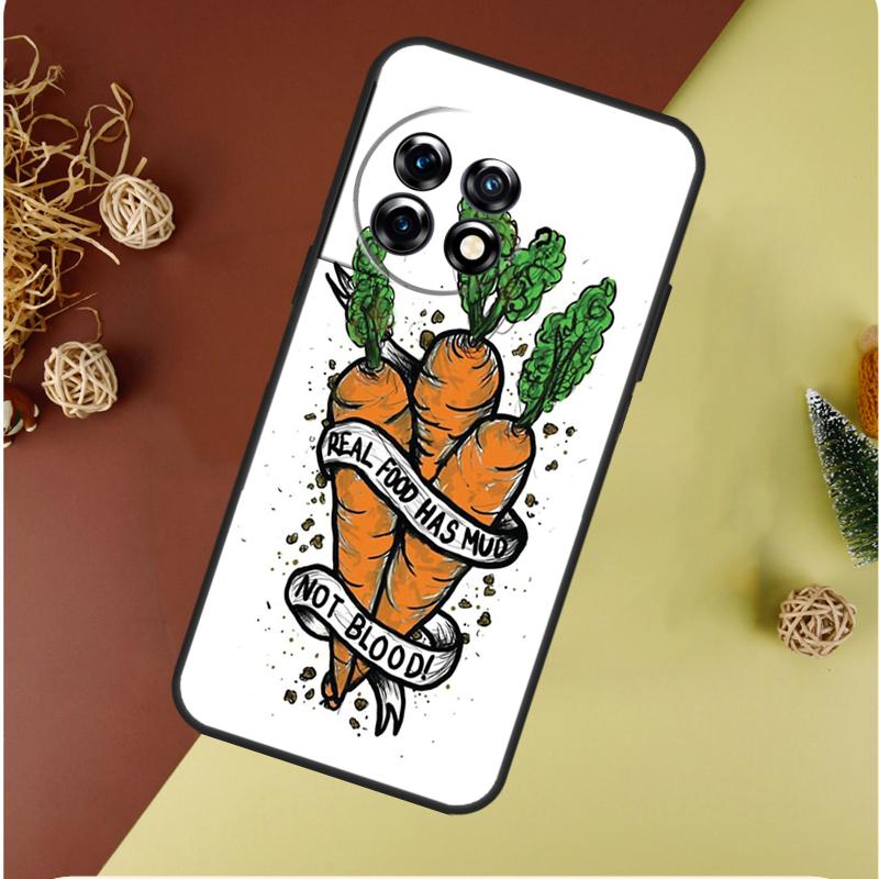 Veganism Vegan Quote Phrase For OnePlus 13 13R 12 12R 11 9 10 Pro 8T 9RT 10T 10R N20 N30 Nord CE 2 3 4 Lite Phone Case