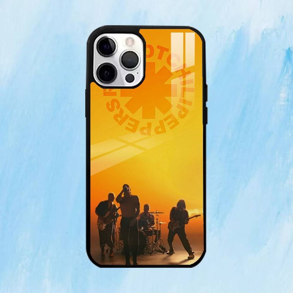 

R-Red H-Hot Chili PeppersS RHCP Phone Case For iPhone17,16,15,14,13,12,11 Plus,Pro Max Magnetic For Magsafe Wireless Charging iPhone15