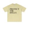 Pedro Pascal Protect The Dolls Same Style Print T Shirts Summer Men Women Fashion Oversized Tshirt Casual Cotton Vintage Tshirt