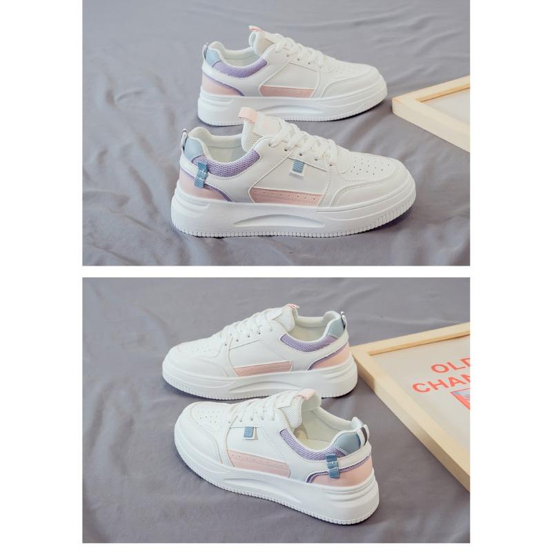 Women's Versatile Soft Sole Non Tiring Sports Shoes Women's Thick Sole Casual Shoes Board Shoes