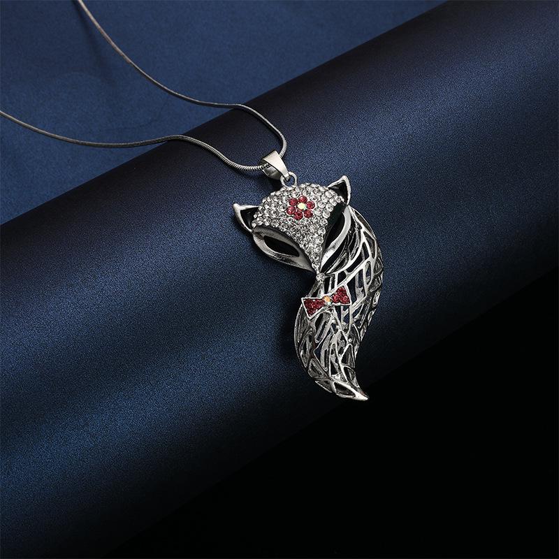Women's Zodiac Ox Long Sweater Necklace - High-End Fashion Pendant