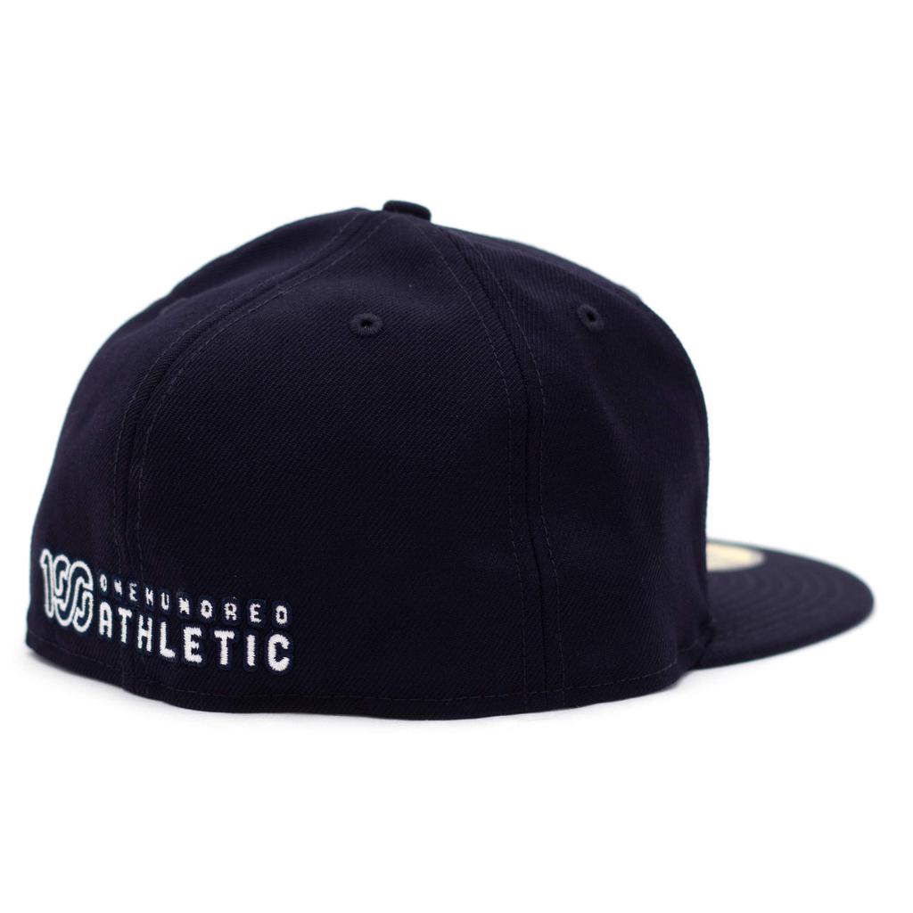 NEW ERA X 100A 59FIFTY (Navy, 7 18 (56.8cm))