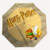 1 ks Mulan Harry Potter Deštník - 8 žeber vyztužený, automatické otevírání, lehký a odolný, roztomilý módní doplněk pro venkovní použití, D2693
