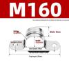 304 Stainless Steel Thickened U-Shaped Pipe Buckle Clamp for Hose and Water Pipes