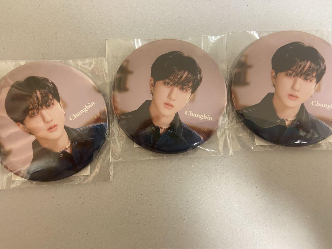 

[USED] Stray Kids the Sound Changbin Can Badge
