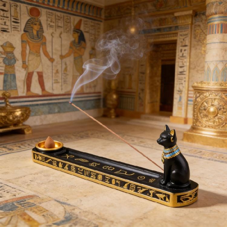 Egyptian Incenses Stick Holder Incenses Holder for Stick Egyptian Incenses Burners with Ashes Catcher Home Decorations