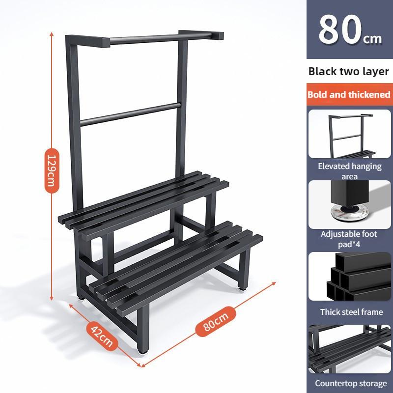 Gardens Indoor Plant Rack Stainless Steel Metal Waterproof Flower Step Display Stands Multi-Layer Ladder Shelf