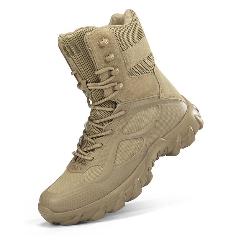 Men Boots Ankle Safety Shoes Men Special Force Desert Combat Boots Outdoor Hiking Boots Men Work Shoes Botas Cuturno Masculinas