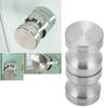 4Set 304 Stainless Steel Shower Glass Door Handle Pull Knobs Hardware Bathroom Accessory