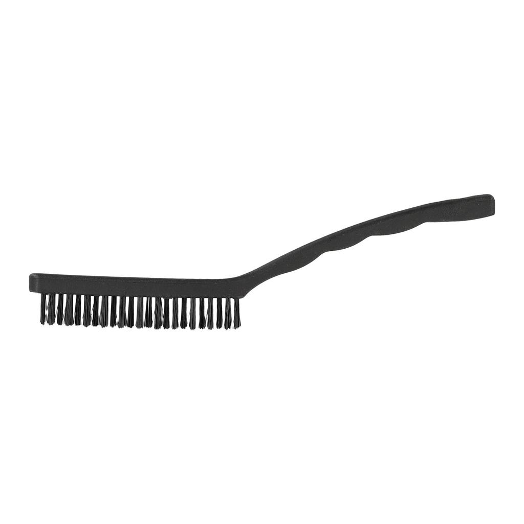 Wire Brush Set for Rust and Dirt Removal with Brass Nylon and Steel Bristles