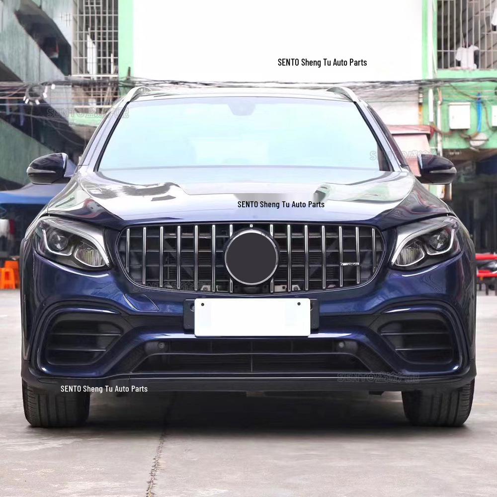Mercedes-Benz GLC X253 (2016-2019) GT Star Vertical Bar Front Grille