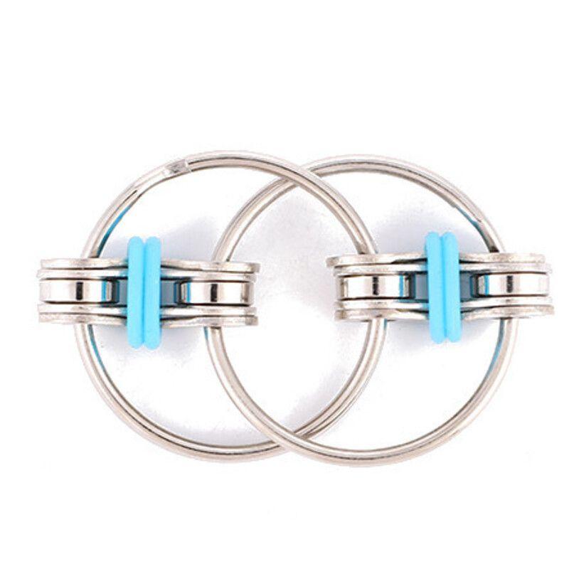 Charming Autism Adhd Anti-stress Adult Toys Key Ring Hand Bearing Tri-spinner Toy