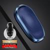 Tesla Model 3/Y/S Genuine Leather Key Cover with Metal Protective Shell Buckle