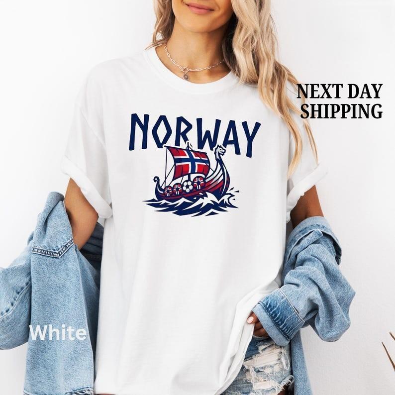 Norway Soccer Shirt, Norway Soccer Fan Gift, World Game Shirt, Norway Soccer Tee S