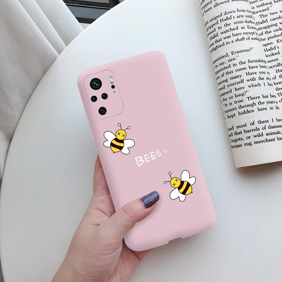 For Xiaomi Redmi Note 10 Phone Case TPU Soft Silicon Cute Pattern Back Cover for Xiomi Xiaomi Redmi Note 10 Note10 Pro 10s Cases