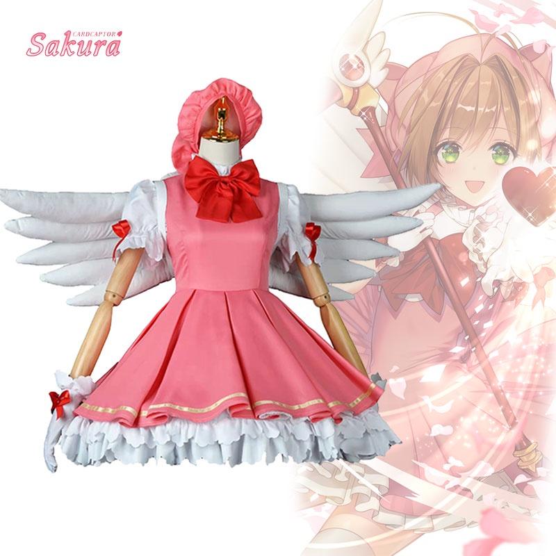 Kleines Sakura Cosplay Kostüm Erhältlich In Größen S Bis Xxxl