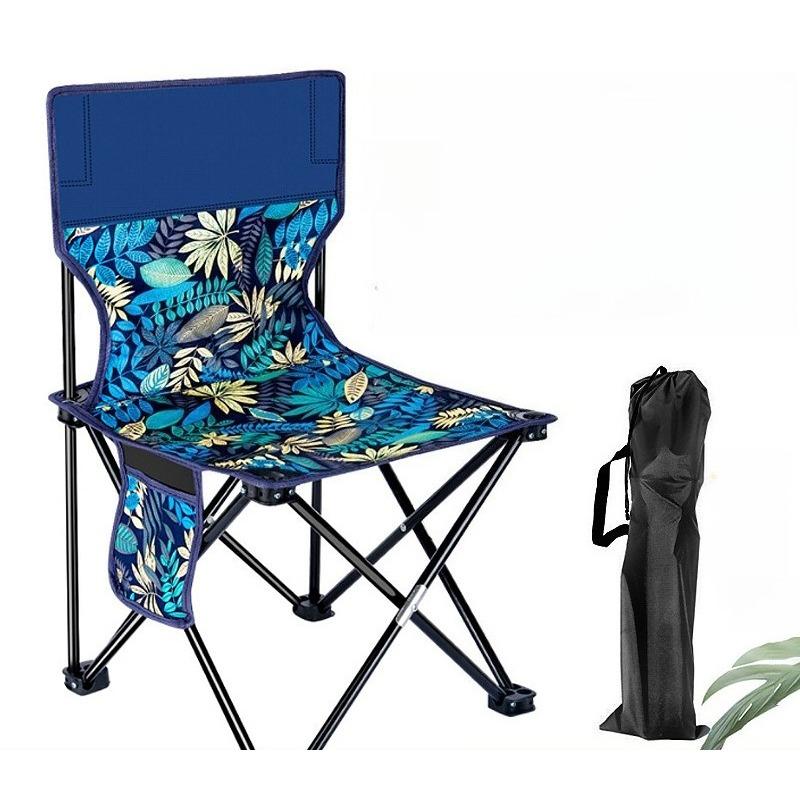 New Portable camping folding chair outdoor art sketching maza beach picnic leisure chair Oxford cloth lightweight fishing chair
