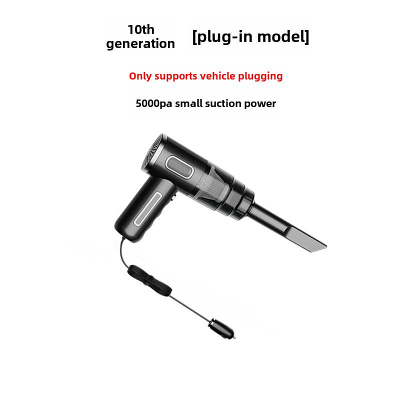 Wireless Portable Handheld Car Vacuum Cleaner with High Suction - Small Mini Dust Blower for Home Use