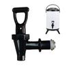Tea Bucket Tap Water Drink Dispenser Replacement Spigot Intelligent Control Milk Tea Bucket Faucet with Dry Burn Protection