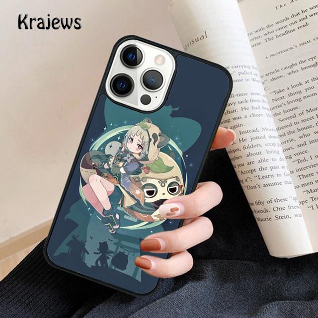 Anime Genshin Impact Sayu Phone Case For iPhone 17 Air 16 15 14 Max Plus 11 12 13 Pro Max Phone Cover coque Fundas