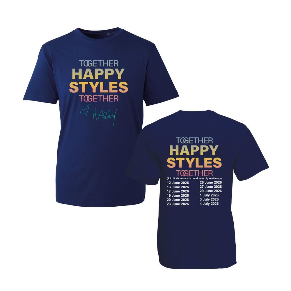 Harry Styles Fans Tshirt Together Tour 2026 Concert Outfit Kiss All The Time Uk S