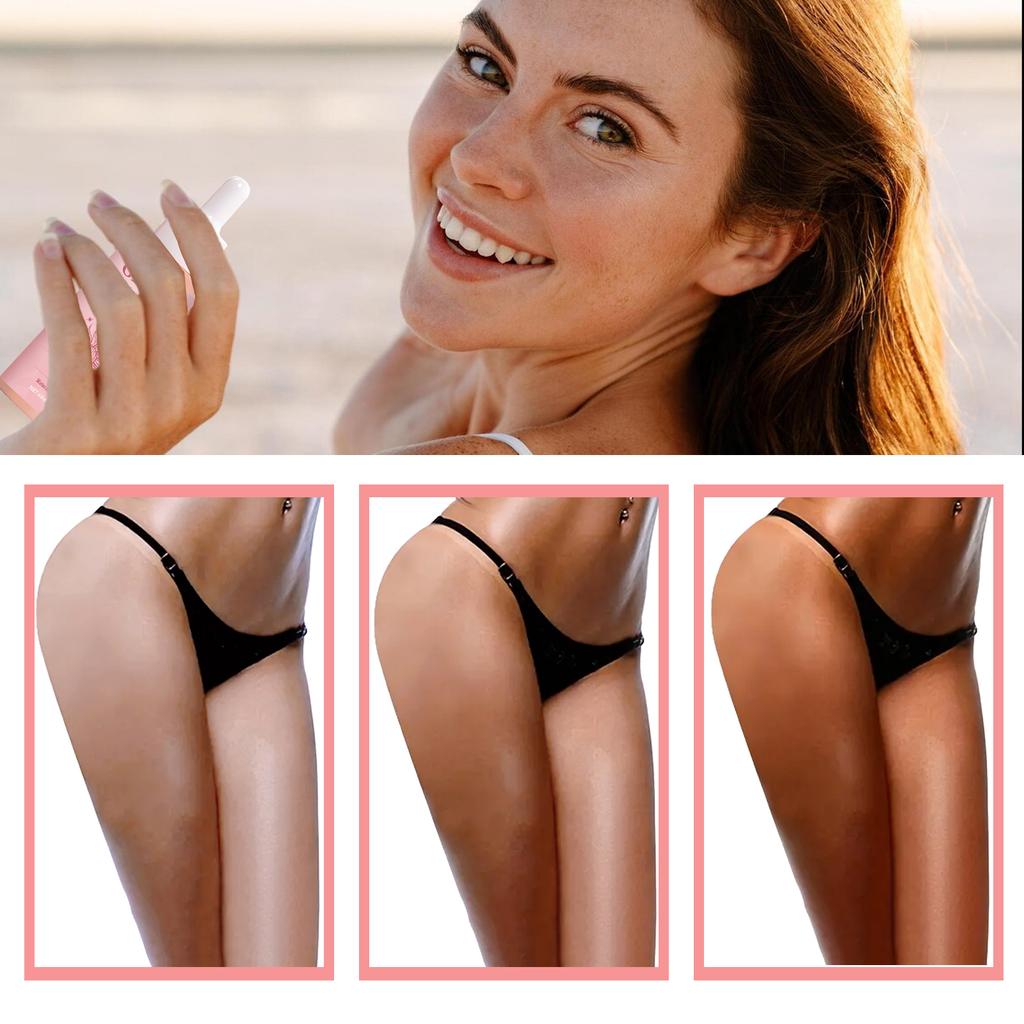 Self Tanning Drops Water Serum Skin Natural Sunless Outdoor Accelerator Prevent Dryness Natural Tanning Boosting Or Face Body