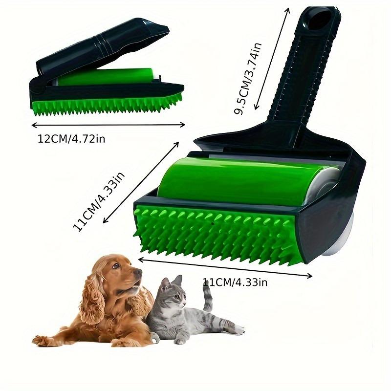 Pet Hair Remover and Reusable Lint Roller,Washable and Reusable Handheld Set,Cat and Dog Hair Remover for Furniture,Couch,Carpet