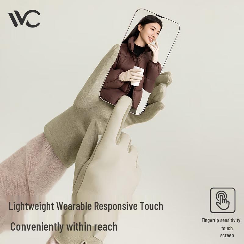 VVC Women's Winter Waterproof Touchscreen Gloves