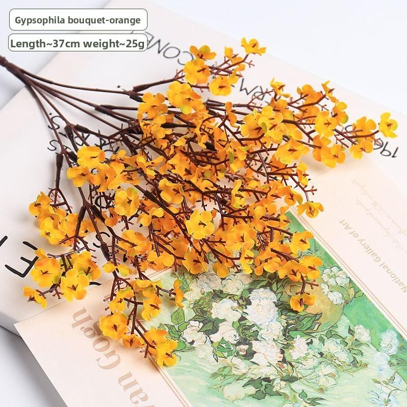 Silk Paniculata Gypsophila Flower Multiple Color Options Starry Sky Design