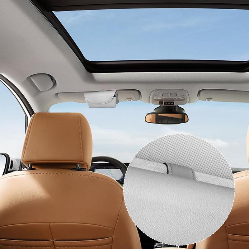 Visor Glasses Holder Magnetic Glasses Storage For Vehicle Spill Proof Magnetic Visor Sunglass Holder For Truck And Vehicle