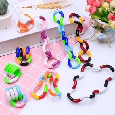 1/3/5 Stück Verhedderungs-Fidget-Spielzeug, drehbares sensorisches Hand-Auge-Koordinationsspielzeug, Angstlösungs-Finger-Spielzeug für Kinder und Erwachsene, Feinmotorik