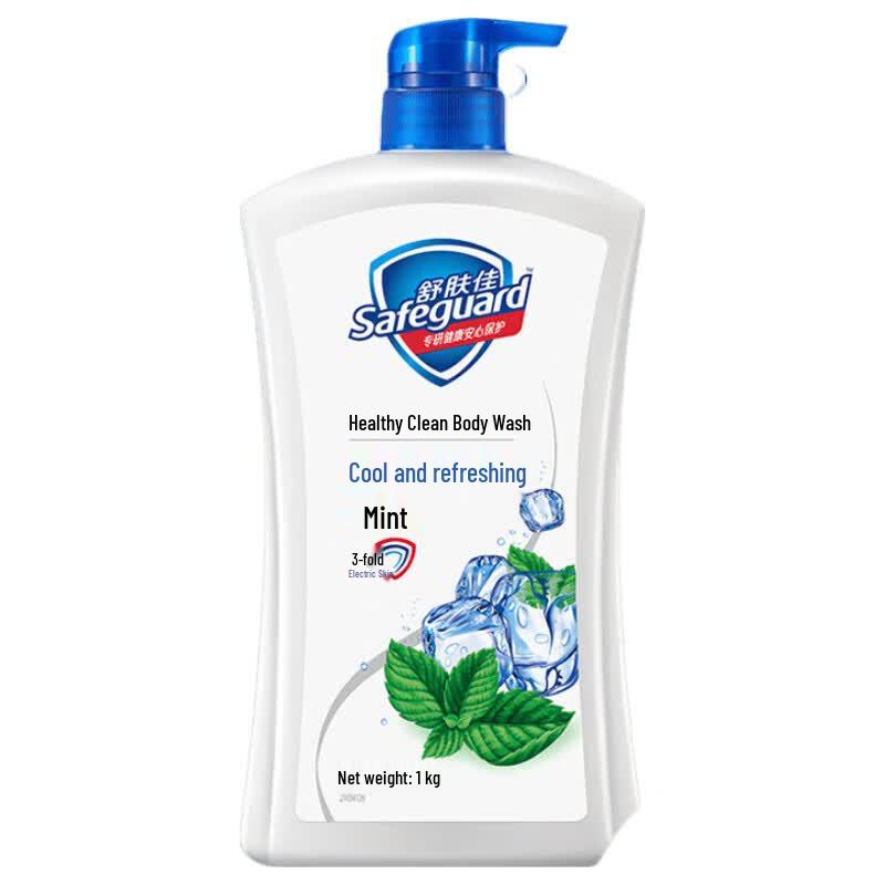 Safeguard Mint Scent Healthy Purifying Shower Gel