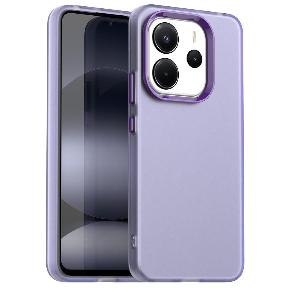 For Redmi Note 14 4G Case for Note 14 4G Cover Shockproof Color Anti-Fingerprint Case Candy Phone Case Cover for Redmi Note14 4G