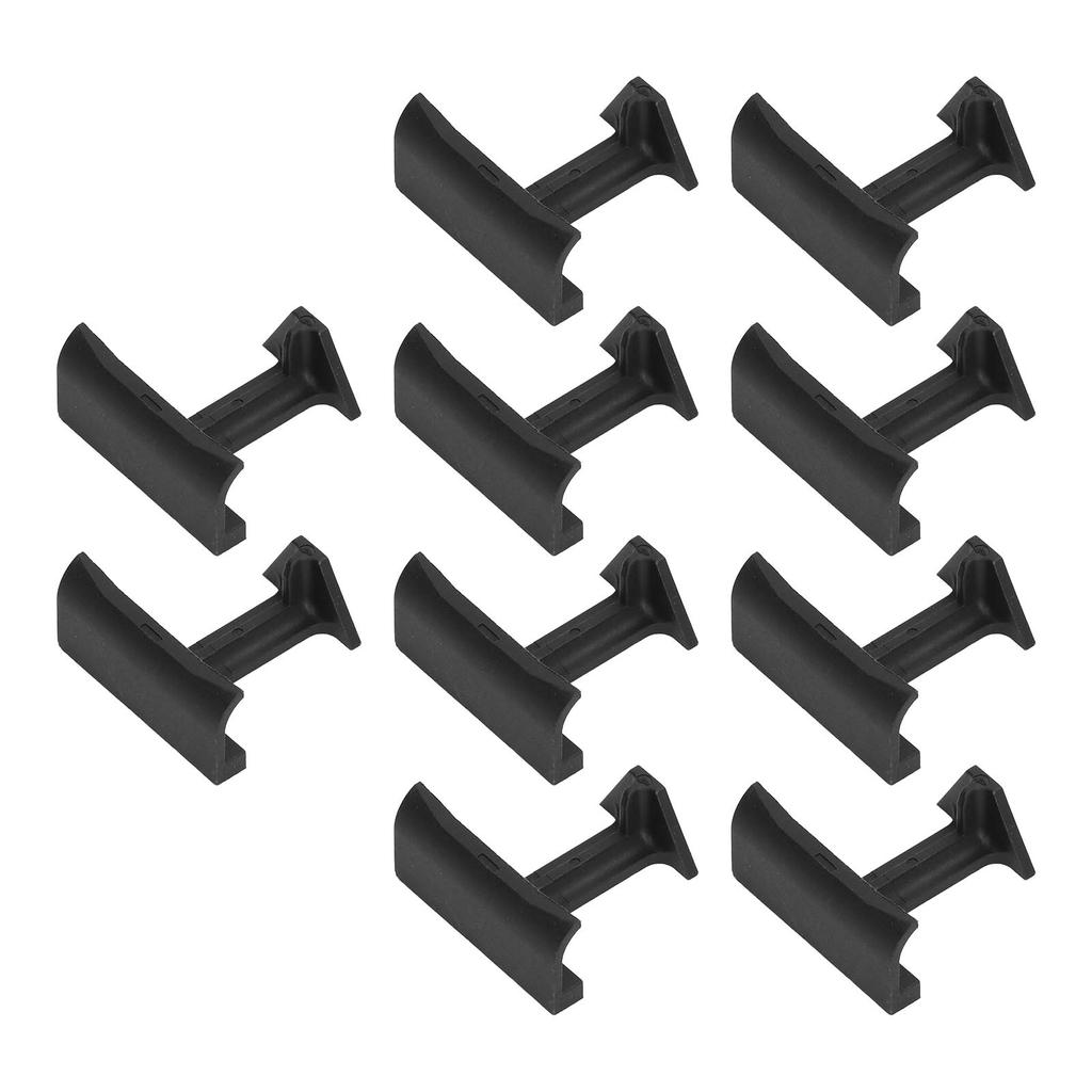 10KS PV Panel Vodicí svorka na vodu Pa66 Tepelně odolná Proti stárnutí Solární panel Odvodňovací klip pro venkovní 3,5 cm   1,4 palce