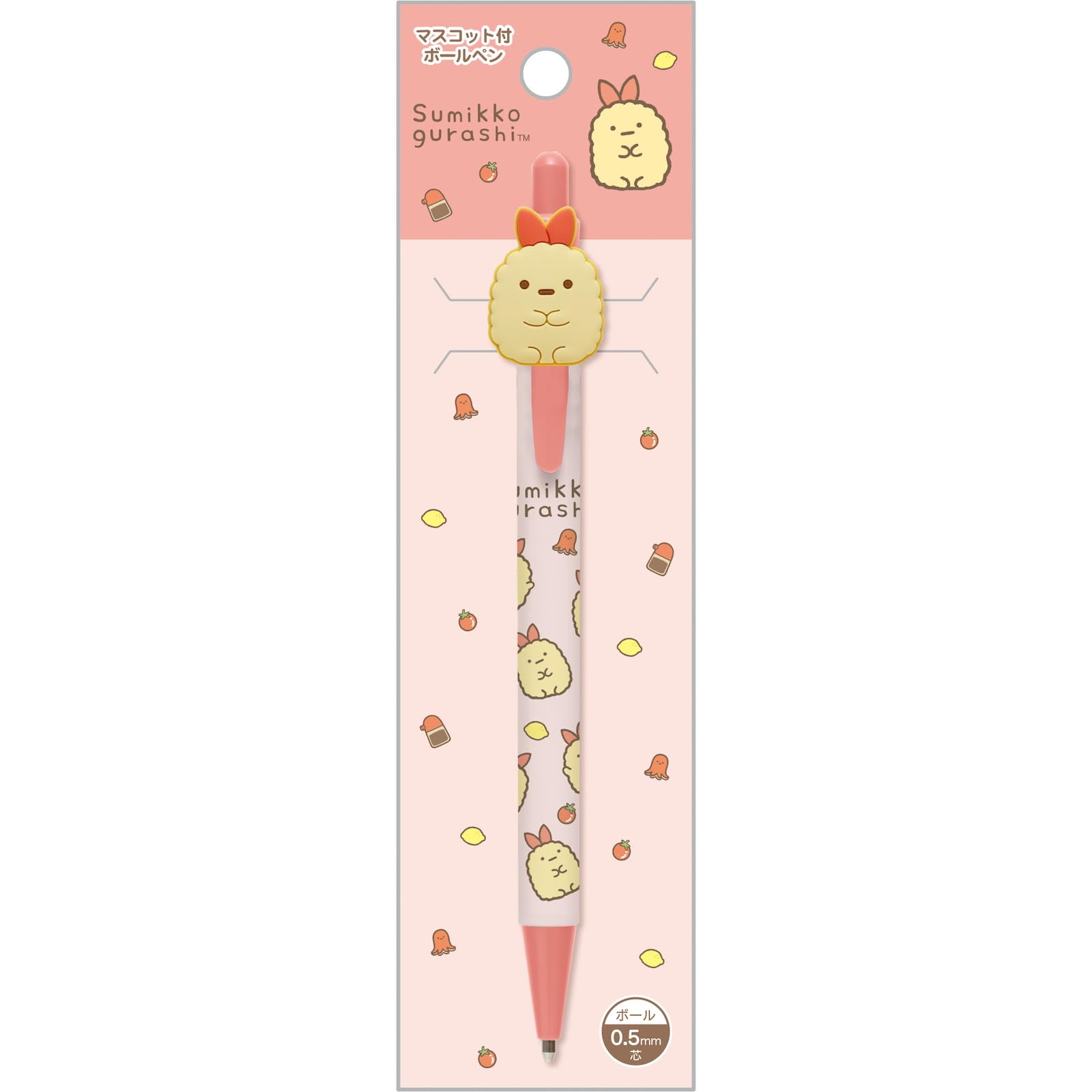 

PR14804 Sumikkogurashi Mascot Ballpoint Pen Fried Tail - Shrimp s
