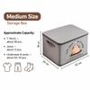 Foldable Clothes Storage Box With Zipper Lid Nonwoven Fabric Organizer Bin For Bedroom Wardrobe Travel Bedding And Daily Seasonal Items