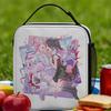 Needy Streamer Overload Lunch Bag Video Game School Lunch Box Girls Vintage Print Thermal Lunch Bags Oxford Portable Cooler Bag